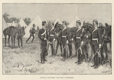 Colonial Volunteers, the Natal Carabineers by William Barnes Wollen